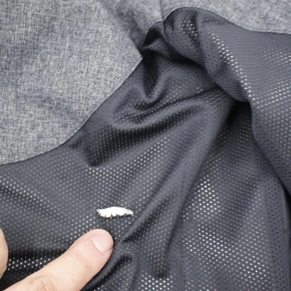 Nike Jacket Mens Large Sportswear Tech Pack Premium Waterproof Repellent Gray